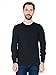 American Apparel Men Fine Jersey Crewneck Long Sleeve T-Shirt Size M Black