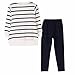 Ancia Baby Girl Kids Toddlers Long Sleeve Top Pant Legging Set
