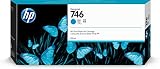 HP 746 Cyan Ink Cartridge 300ML DesignJet P2V80A Original HP view 2
