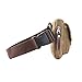 Genda 2Archer Waist Bags for Women Small Canvas Running Fanny Pack Coffee