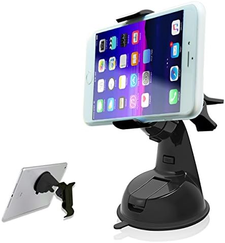 Engync Cell Phone Holder for Car for iphone 7 Plus SE Samsung Galaxy,HTC,LG,GPS -Black