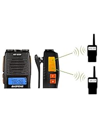 Baofeng Pofung gt 5tp 8 4 1 Watt Tri Power correa dual Radio bidireccional Walkie Talkie con batería dual PTT y 2000 mAh y auricular Auricular