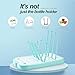 Baby Bottle Drying Rack, Countertop Dryer Rack with Drainer Board for Baby Bottles and Accessories(Blue)
