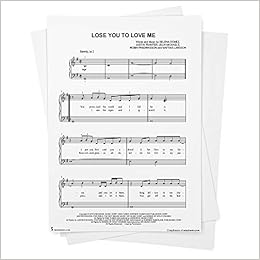 Lose You To Love Me Sheet Music By Selena Gomez Easy Piano From Musicnotes Selena Gomez Selena Gomez Justin Tranter Amazon Com Books