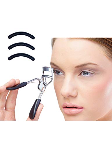 Eyelash Curler Sort Rubbers - 24 Silicone Replacements Alpiriral Rubber Pads in Black - Thumbnail 4