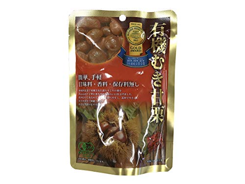 有機むき甘栗　80g×20袋入（箱）商品画像
