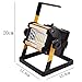 50W 36 LED Spotlights/Portable Cordless Flood Lights, 2400LM,Outdoor Working Waterproof Lamp,Rechargeable 3 Modes Lamp, Special SOS Mode Lights for Camping, Fishing, Hunting