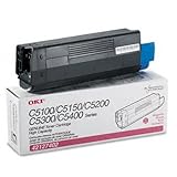 OKI 42127402 42127402 High-Yield Toner (Type C6), 5000 Page-Yield, Magenta