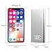 EIUE External Battery,2 USB Outputs Portable Charger Power Bank with Type C Input,Aluminum Shell, Intelligent Charging Tech for iPhone, iPad and Android Devices