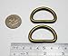 Generic Metal Bronze D Ring Buckle 1.25