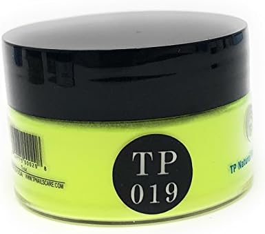 TP Dipping Powder 1 oz. Advanced polymer dip powder color (TP19 Neon Yellow)
