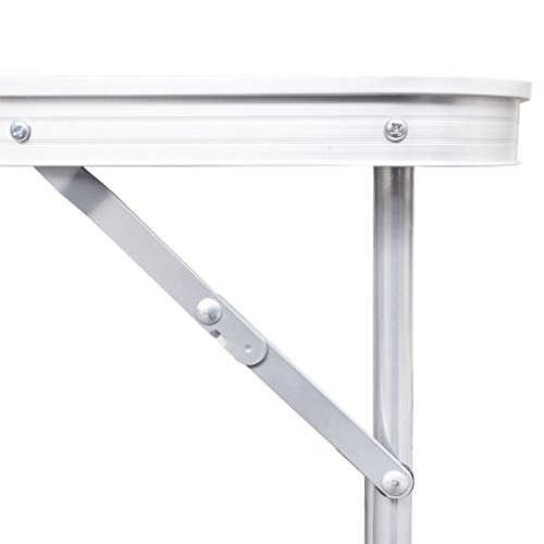 vidaXL Campingtafel Inklapbaar en Verstelbaar Aluminium Kampeertafel Tafeltje - Image 8