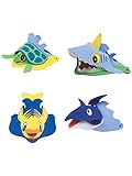 Child's Foam Sea Life Animal Visor Hat 12-Count (assorted designs)