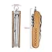 Multitools Knife, RockBirds Stainless Steel Multi Pocket Knife, 11-in-1 Multi-Function (2 pack)