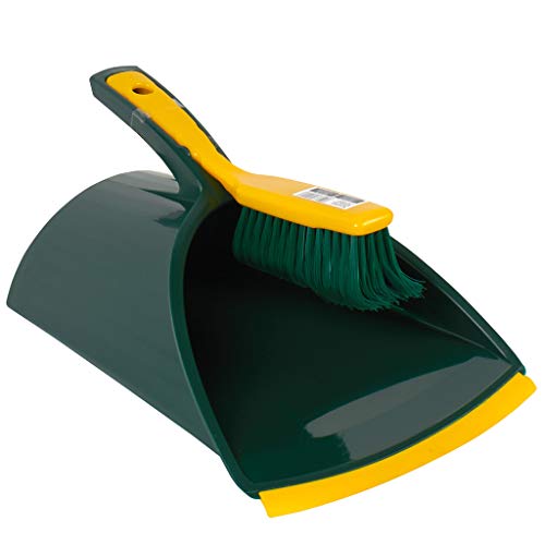 GARDI REX Kehrschaufel Set Outdoor | Ideal als Kehrset Garten | Kehrblech und Handfeger | Erg – Bild 6