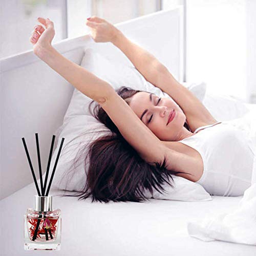 Reed Diffuser Rose Home Fragrance Oil Reed Diffuser Set with Diffuser