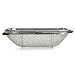 Polder 6631-75 Stainless-Steel Sink Strainer with Extending Rubber-Grip Arms