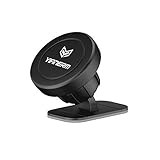 Yianerm Magnetic Car Phone Holder Dashboard Mount Stand Magnet Phone Support With 3M adhesive For Universal Phone (Black)