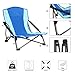PORTAL Low Beach Camp Chair Folding Heavy Duty Compact Picnic Concert Festival Chair with Carry Bagthumb 4