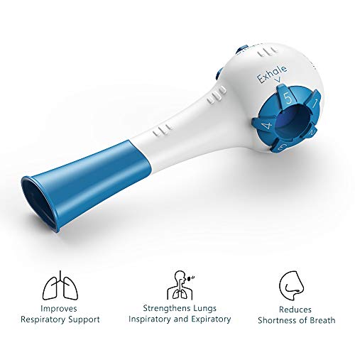 Hetaru Hand Held Respiratory Muscle Trainer DrugFree Respiratory