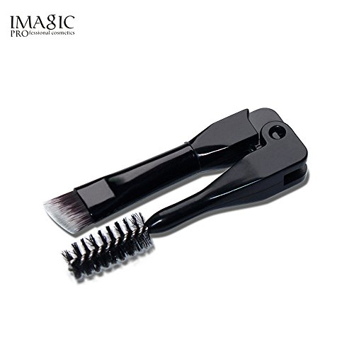 Sacow Eyebrow Enhancers Waterproof Long Lasting Gel Cream Makeup + Brush (A)