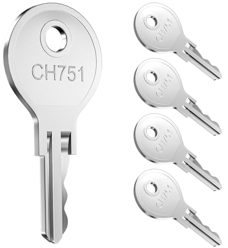 5 Pcs CH751 Key, Siapupy Universal CH751 replacement keys, RV keys for