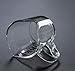 Espresso Shot Glass 70ML/2.3OZ Triple Pitcher Barista Double Spouts With Pouring Handle (1 Pack)