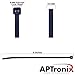 250 Premium Heavy Duty 6 Inch Zip Ties | Black Nylon Cable Ties | XGS Wire Ties by APTronix (6 Inch, Black)
