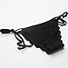 OMKAGI Women Swimwear Bikini Sets Padded Lacework 2 Pieces Swimsuits (L, Black)