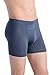 Comfortable Club Men's Bliss Modal Microfiber Boxer Briefs Underwear with Fly