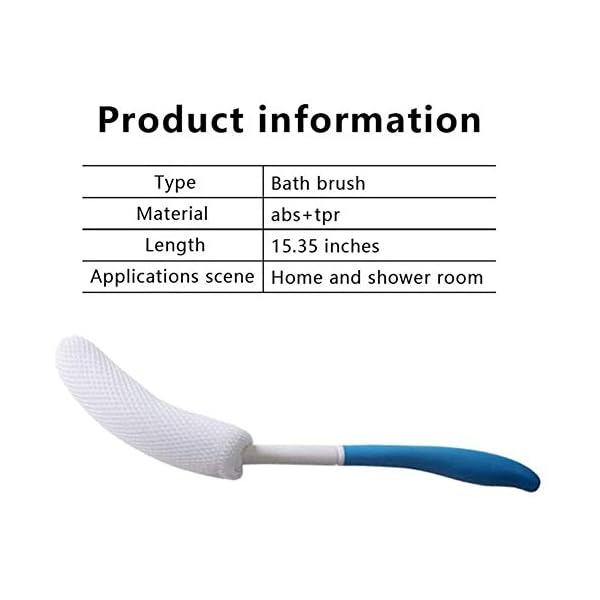 Bopfimer-Back-Shower-Brush-Easy-To-Reach-Body-Brush-with-Non-Slip-Handle-Long-Curved-Shower-Brush-Suitable-for-Elderly-Shower Bopfimer Back Shower Brush Easy-To-Reach Body Brush with Non-Slip Handle Long Curved Shower Brush Suitable for Elderly…