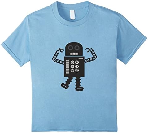 Kids Wholesome Place: Muscles Machine Robot Cool Six Pack 6 Baby Blue