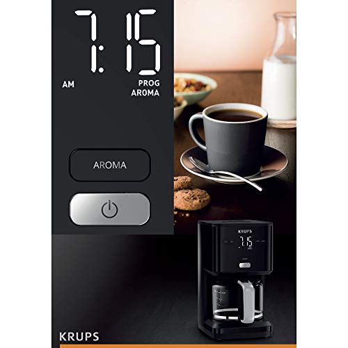 Krups KM6008 Smart'n Light Kaffeemaschine | mit Timer |intuitives Display | 1,25 L Fassungsvermögen für bis zu 15 Tassen… – Bild 6