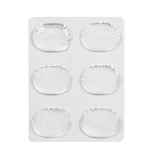 image for UEB Drum Mute Pads 6pcs/set Silicon Gel Snare Transparent DrumDamper M