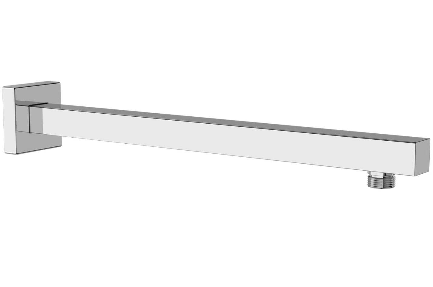 JINYOMFLY Shower Arm for Shower Head Rain Shower Head Extension, Stainless Steel, Wall Mounted, Chrome Plated, Silver