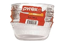 Pyrex Bakeware Custard Cups, 10-Ounce, Set of 4