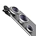Vinsic Camera Lens, 3 in 1 Fisheye Lens Plus Macro Lens Plus Wide Angle Lens, Clip on Cell Phone Lens Camera Lens Kits for Iphone 6s, 6, 5s, Galaxy & Most Smartphones (Silver)