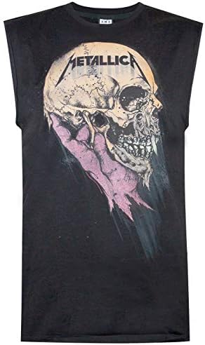 Amplified Metallica Sad But True Women's Sleeveless T-Shirt Black