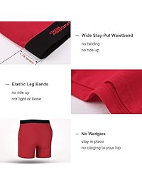 Innersy - Calzoncillos tipo bóxer de algodón para hombre, paquete de 7, multicolor