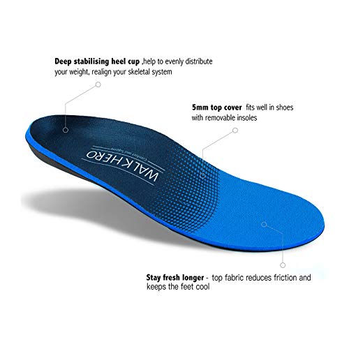 Plantar Fasciitis Feet Insoles Arch Support Orthotics Inserts Relieve