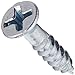 Hillman 40824 Flat Head Phillips Wood Screw, 8-Inch x 3/4-Inch, 100-Pack