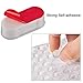 Blulu 8 Pieces Toilet Seat Bumpers Toilet Bumper Kit and 64 Pieces Toilet Lid Bumpers Clear Rubber Bumpers Pads Self Adhesive Toilet Bumpers