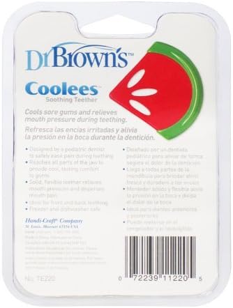 dr brown's coolees watermelon teether