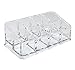 QGoods QG Rectangular Clear Acrylic Cosmetic Organizer Makeup Lipstick & Lip Gloss Holder with 8 Spaces Storage