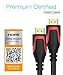 HDMI Cable - 6FT (2 Pack), FosPower 4K Latest Standard 2.0 HDMI Ready [Nylon Braided Cord] - Ultra HD High Speed 18Gbps - Supports 4K 2160p UHD 3D HDR 1080p (24K Gold Plated Connector)