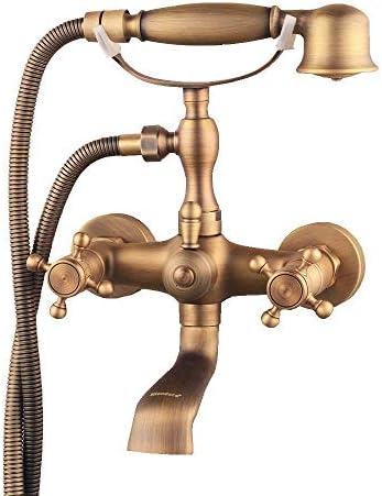 Yase King お風呂シャワーの蛇口コンプリートセットシャワーローテーションシングルレバーバスタブフィルターバスタブ