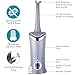 Air Innovations Humidifier Whisper-Quiet Large Capacity 1.7Gal Cool Mist Ultrasonic for Rooms up to 600 SqFt and Baby Bedroom Lasts Up to 96 Hours Includes Remote and Digital Display (Platinum)