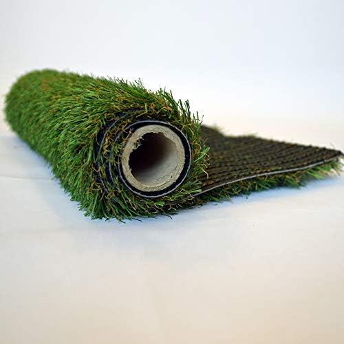 20 mm EKOBAHAR, Pile Height 0.78 Inch Artificial Grass Synthetic Thick Lawn Turf Rug (60" x 60")
