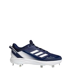 adidas Men's Icon 7 Baseball Shoe, White/Team Navy
