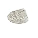 Joyci 1Pcs Big Leaf Ponytail Holder Women's Hair pin Claw Barrettes Clip (Silver)